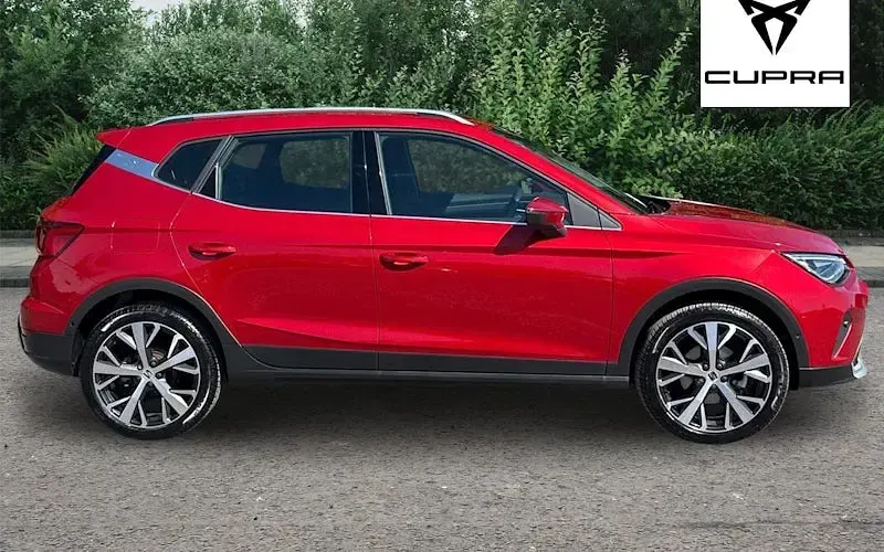 Used Seat Arona Xperience Lux 116 HP (85 kW) 2024 Desire red SUV