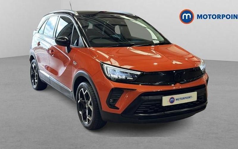 Used Vauxhall Crossland Ultimate 110 HP (80 kW) 2022 Orange SUV