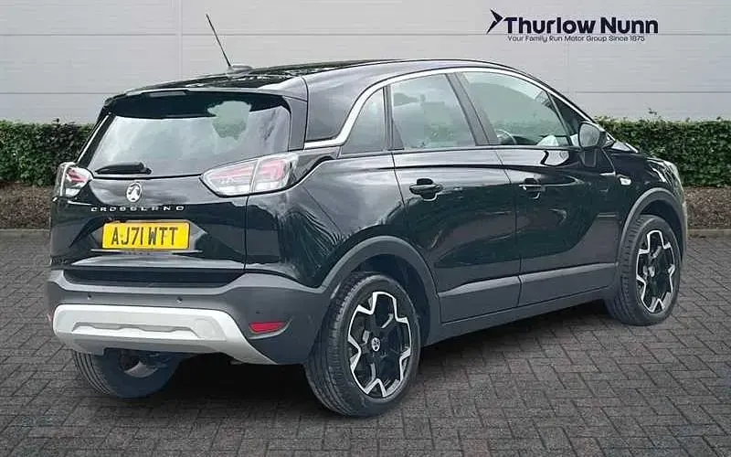 Used Vauxhall Crossland Edition 131 HP (96 kW) 2021 Diamond black SUV