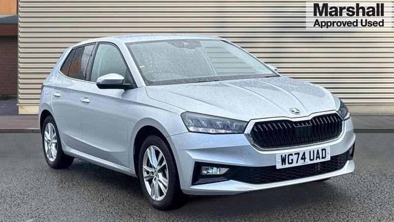 Silver Used 2024 Skoda Fabia SE L Hatchback | £17,391 (Fair price) - Image 1/4