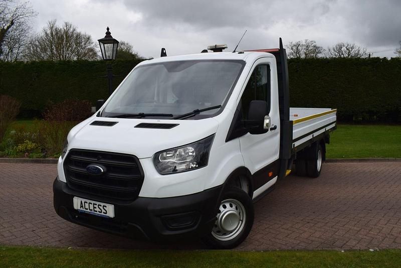 Used Ford Transit 130 HP (95 kW) 2022 White Cabriolet