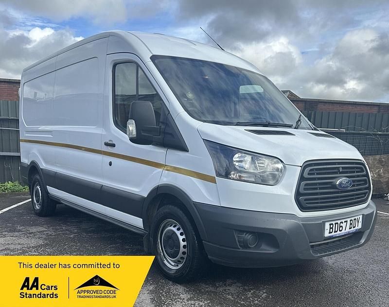 Used Ford Transit 130 HP (95 kW) 2017 White Van