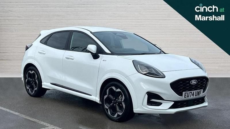 White Used 2024 Ford Puma ST-Line X Hatchback | £23,695 (Expensive) - Image 1/4