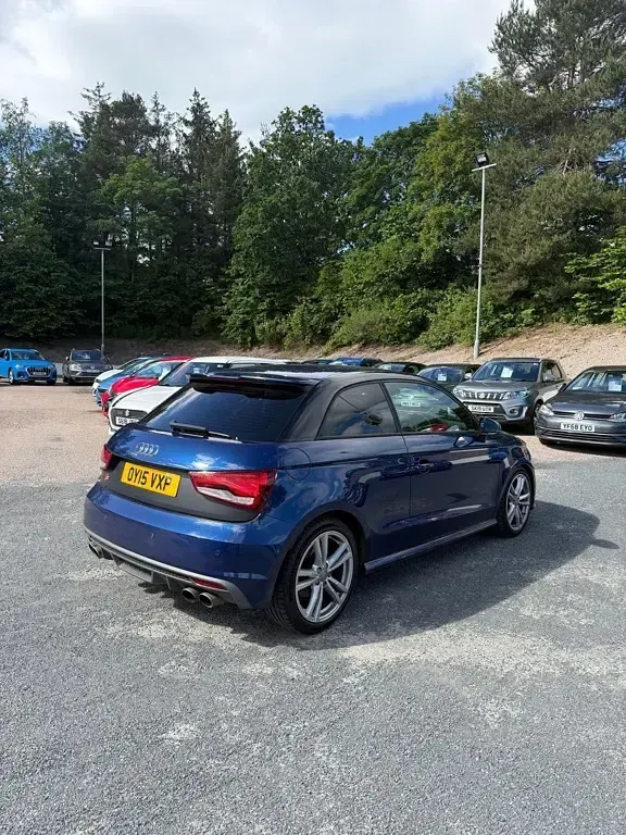 Used Audi A1 2015 Scuba blue Hatchback