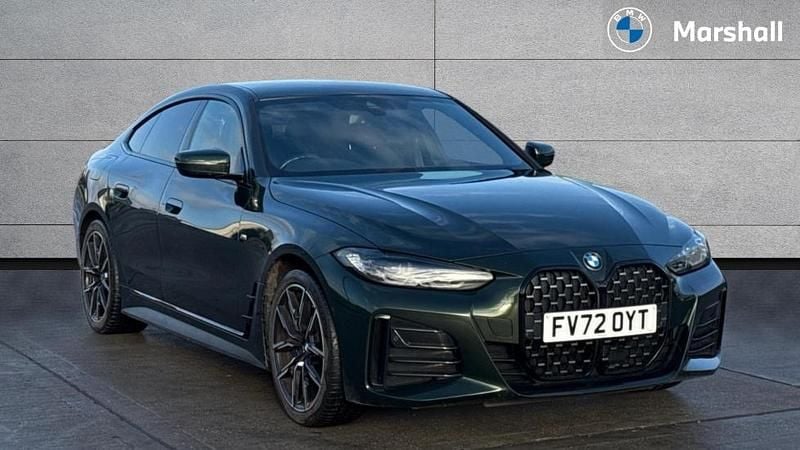 Green Used 2022 BMW 430 Gran Coupé M Sport Coupe | £30,999 (Fair price) - Image 1/4