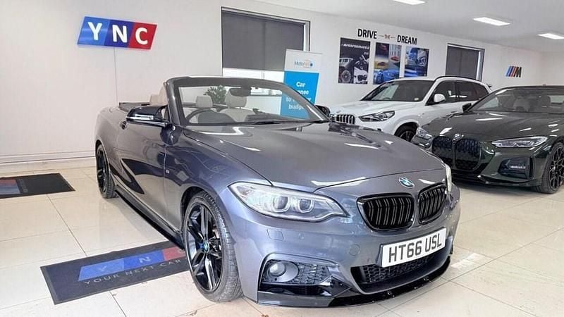 Used BMW 218 M Sport 150 HP (110 kW) 2017 Grey Cabriolet