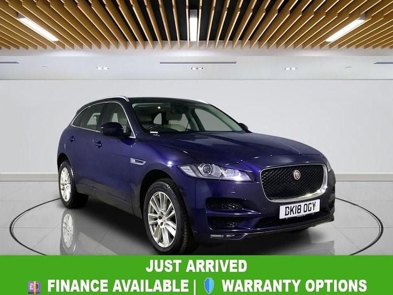 Used Jaguar F-Pace Portfolio 180 HP (132 kW) 2018 Blue SUV