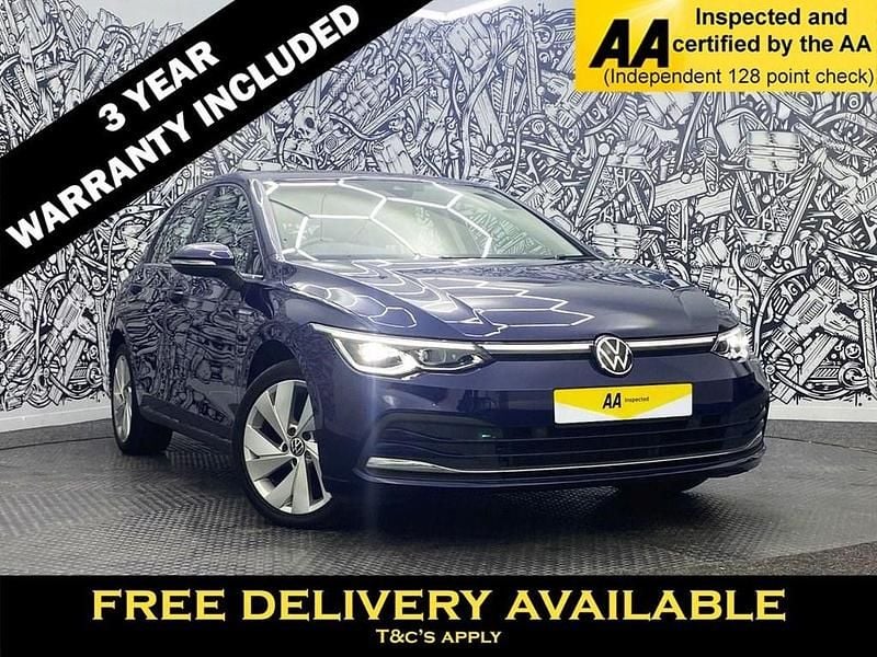 Blue Used 2021 VW Golf VIII Style Hatchback | £18,295 (Fair price) - Image 1/2