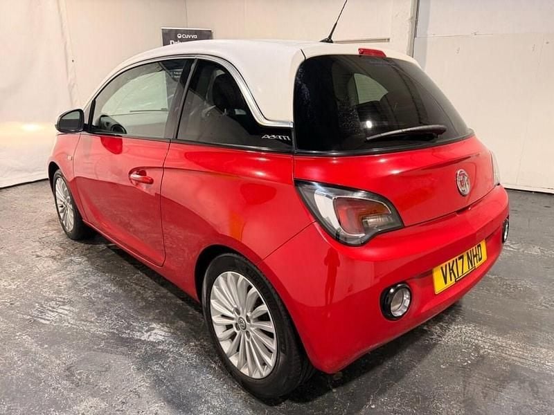 Used Vauxhall Adam Glam 100 HP (73 kW) 2017 Red Hatchback
