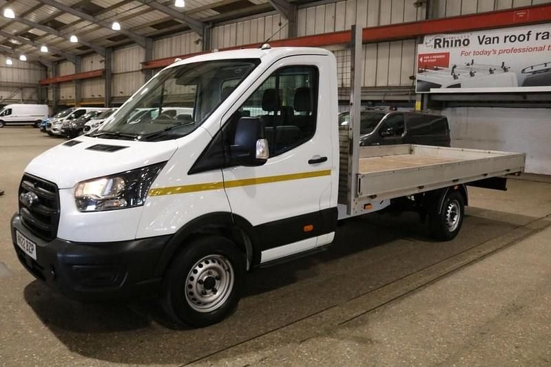 Used Ford Transit 130 HP (95 kW) 2022 White Cabriolet