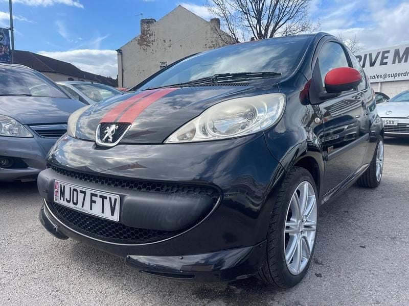 Gebraucht Peugeot 107 Sport 68 PS (50 kW) 2007 Schwarz Kleinwagen