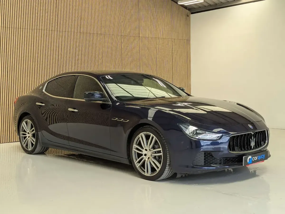 Used Maserati Ghibli 275 HP (202 kW) 2015 Blue Sedan