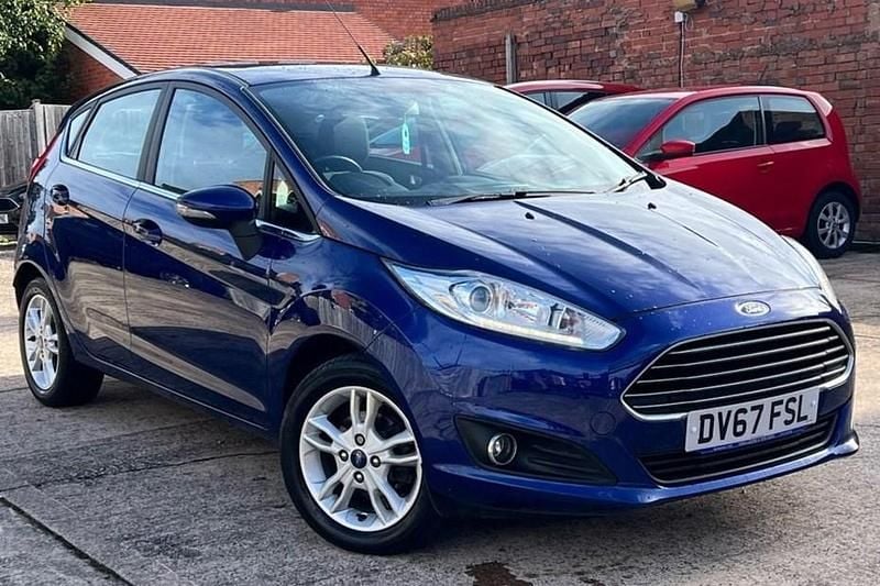 Blue Used 2017 Ford Fiesta Zetec Hatchback | £8,495 (Fair price) - Image 1/1