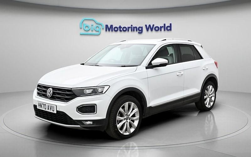Used VW T-Roc SEL 150 HP (110 kW) 2021 White SUV