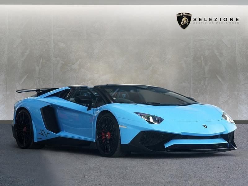 Blue Used 2017 Lamborghini Aventador Cabriolet | £339,950 - Image 1/4