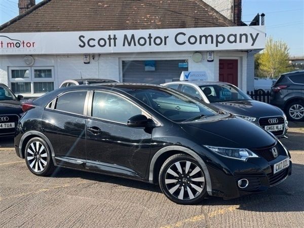 Black Used 2017 Honda Civic SR Hatchback | £8,799 (Fair price) - Image 1/1