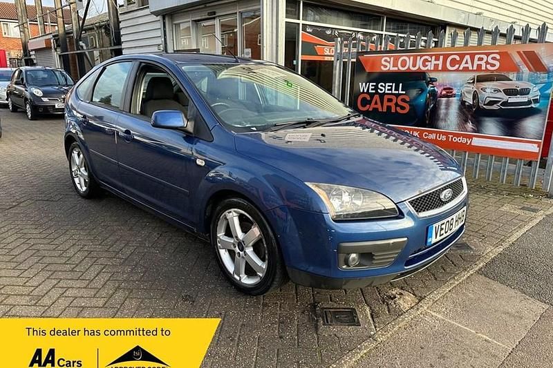 Blue Used 2008 Ford Focus Zetec Hatchback | £1,095 (Fair price) - Image 1/1