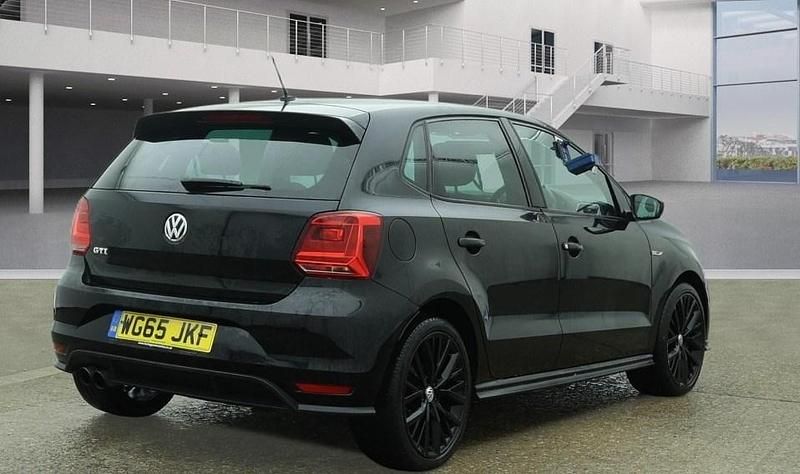Used VW Polo GTI 190 HP (139 kW) 2015 Black Hatchback