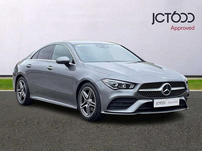 Grey Used 2021 Mercedes CLA180 AMG Line Premium Sedan | £21,622 (Good price) - Image 1/4