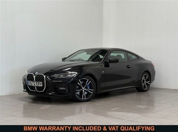 Black Used 2022 BMW 430 M Sport Coupe | £39,592 - Image 1/1