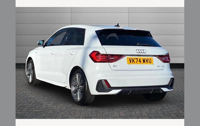 Used Audi A1 S-Line 116 HP (85 kW) 2024 White Hatchback