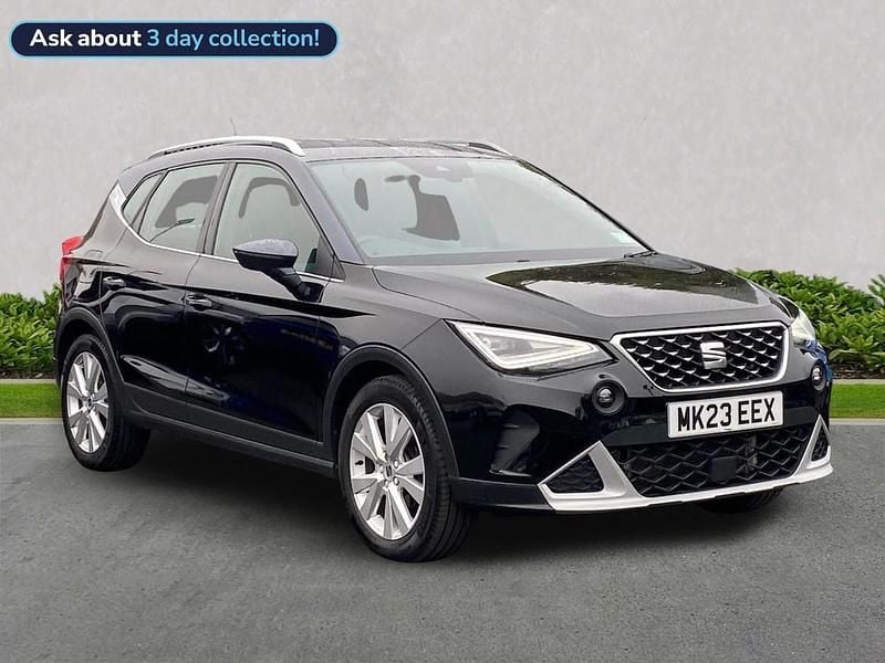 Black Used 2023 Seat Arona Xperience SUV | £15,999 (Fair price) - Image 1/3