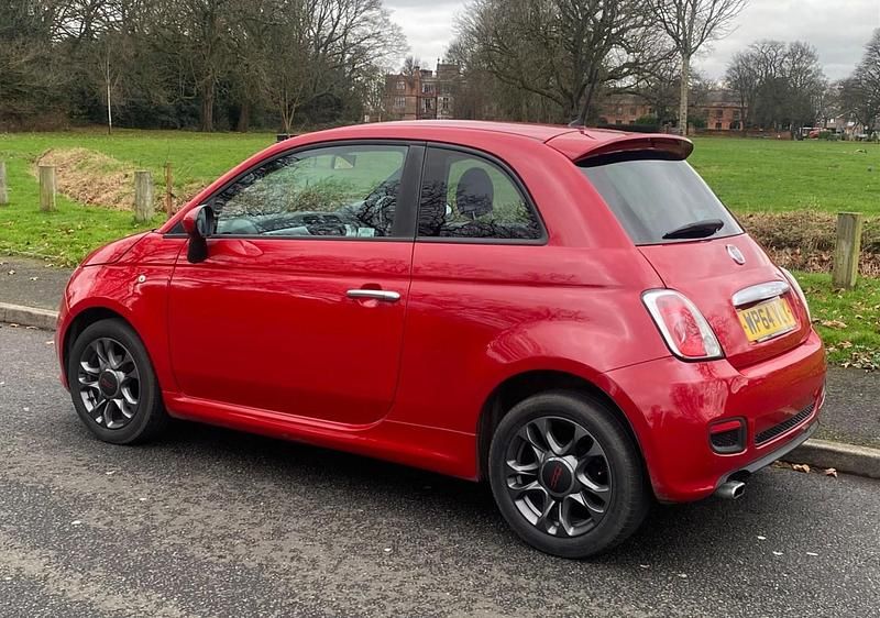 Used Fiat 500 S 69 HP (50 kW) 2014 Red Hatchback