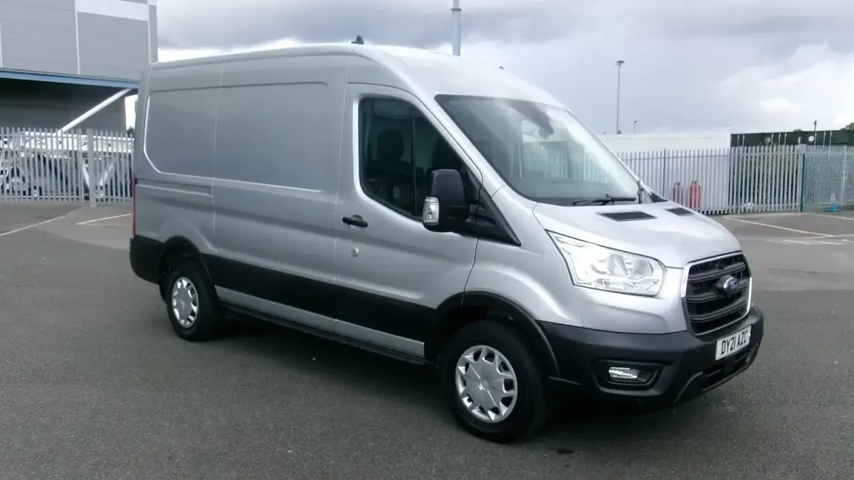 Used Ford Transit Trend 130 HP (95 kW) 2021 Silver Van