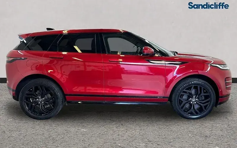 Used Land Rover Range Rover evoque HSE Dynamic 182 HP (133 kW) 2019 Red SUV