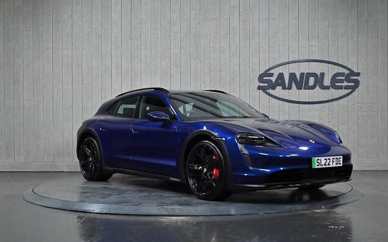 Used Porsche Taycan Cross Turismo 419 kW (571 HP) 2022 Blue Estate