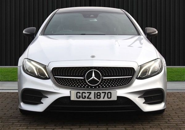 Silver Used 2017 Mercedes E220 AMG line Coupe | £17,185 (Fair price) - Image 1/1
