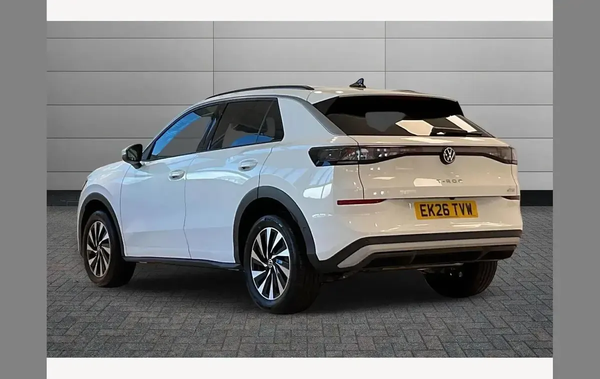 New VW T-Roc Life 150 HP (110 kW) 2026 White SUV