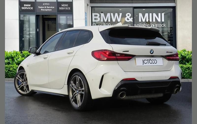 Used BMW M135 Comfort Edition 301 HP (221 kW) 2020 White Hatchback