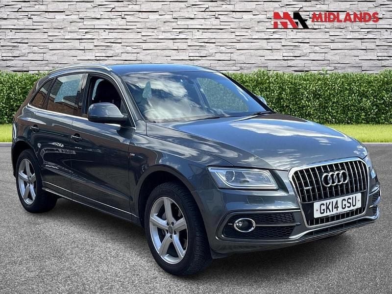 Grey Used 2014 Audi Q5 S-Line SUV | £7,200 (Fair price) - Image 1/3