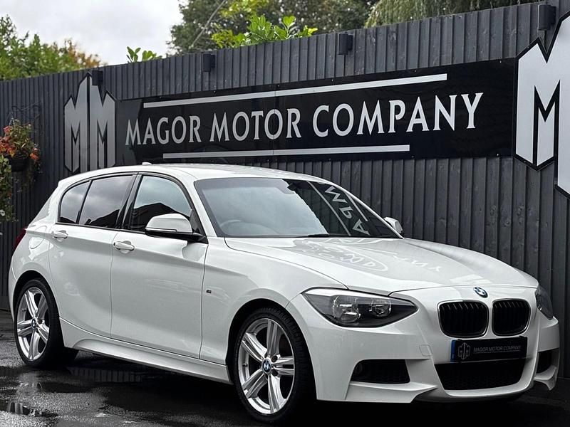 White Used 2014 BMW 118 M Sport Hatchback | £6,295 (Fair price) - Image 1/4