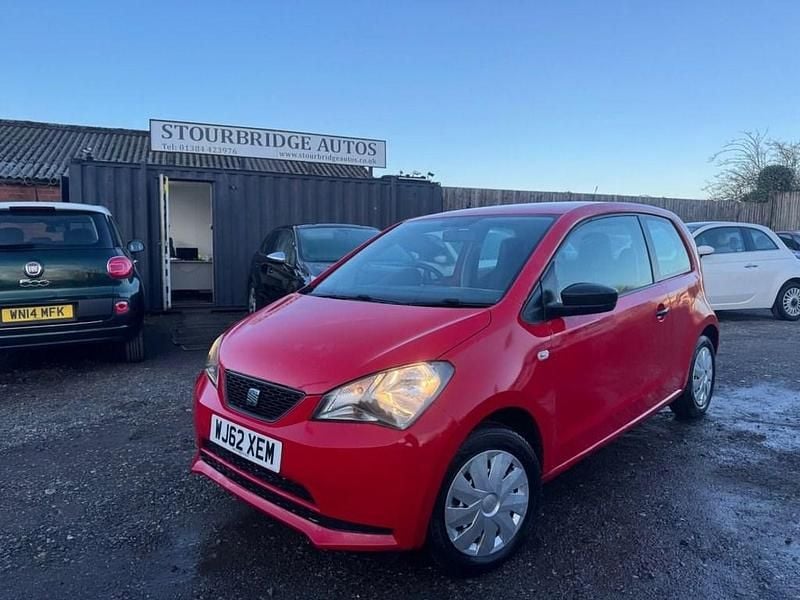 Used Seat Mii 60 HP (44 kW) 2012 Red Hatchback