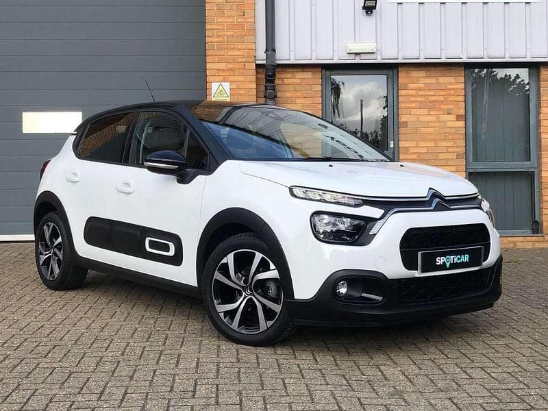 White Used 2022 Citroën C3 PureTech Hatchback | £12,991 (Fair price) - Image 1/4