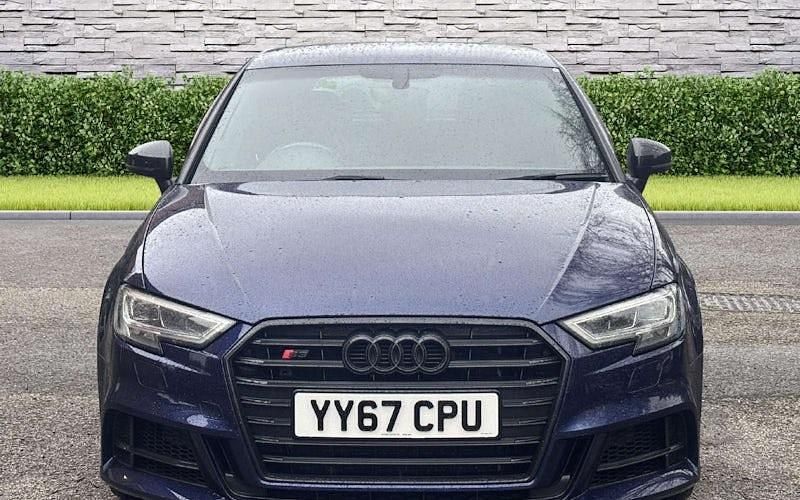 Used Audi S3 Sportback Black Edition 310 HP (228 kW) 2017 Blue Hatchback