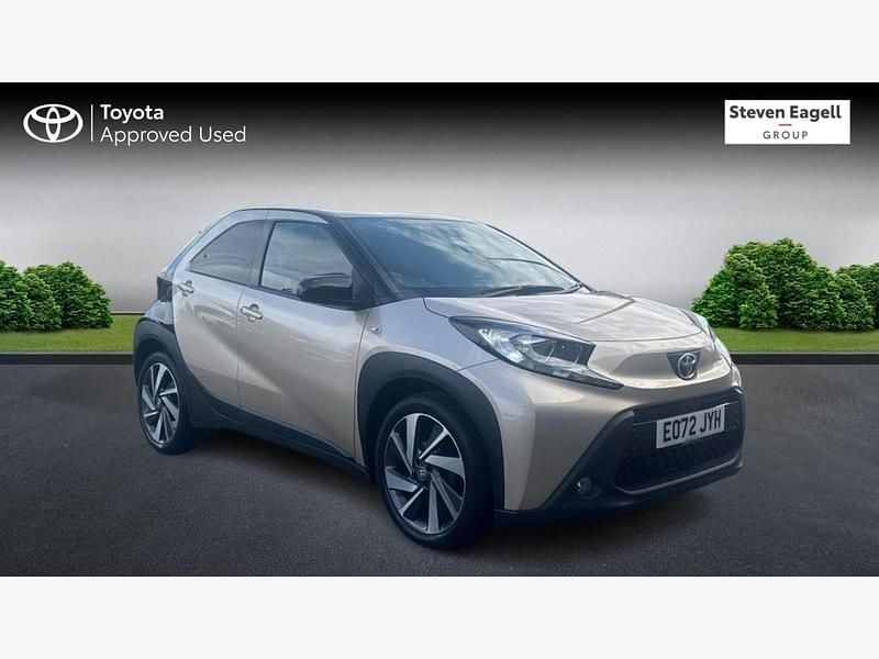 Beige Used 2022 Toyota Aygo Hatchback | £12,397 (Fair price) - Image 1/3
