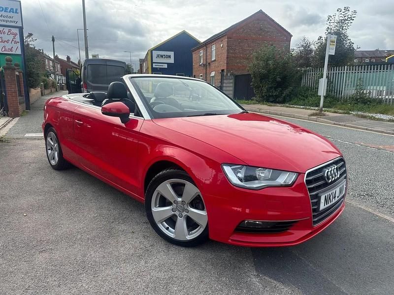 Used Audi A3 Cabriolet Sport 180 HP (132 kW) 2014 Red Cabriolet