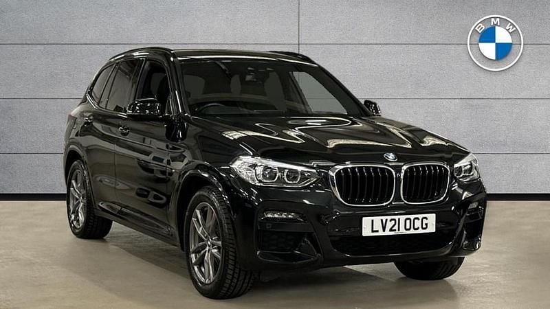 Black Used 2021 BMW X3 M Sport SUV | £28,927 (Super price) - Image 1/4
