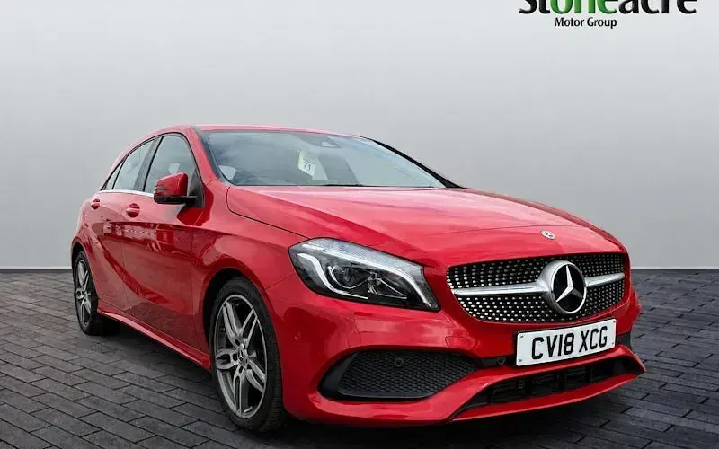 Used Mercedes A200 AMG line 136 HP (100 kW) 2018 Hatchback