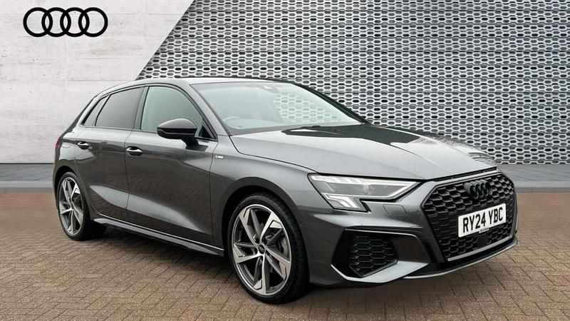 Used Audi A3 Black Edition 150 HP (110 kW) 2024 Grey Hatchback