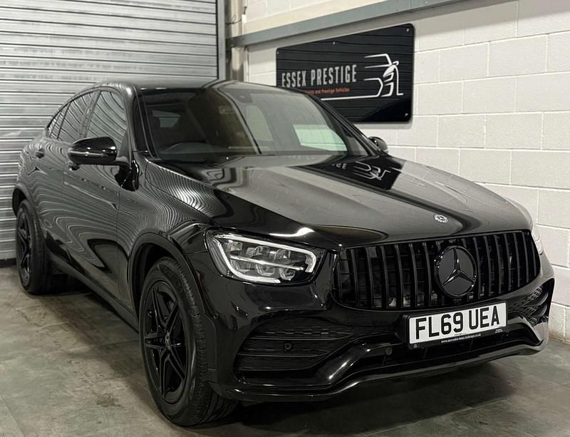 Black Used 2019 Mercedes GLC220 AMG line Coupe | £27,489 (Fair price) - Image 1/4