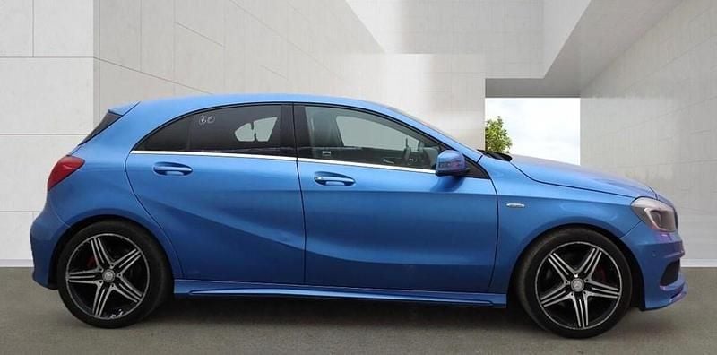 Used Mercedes A250 AMG 2013 Blue Hatchback