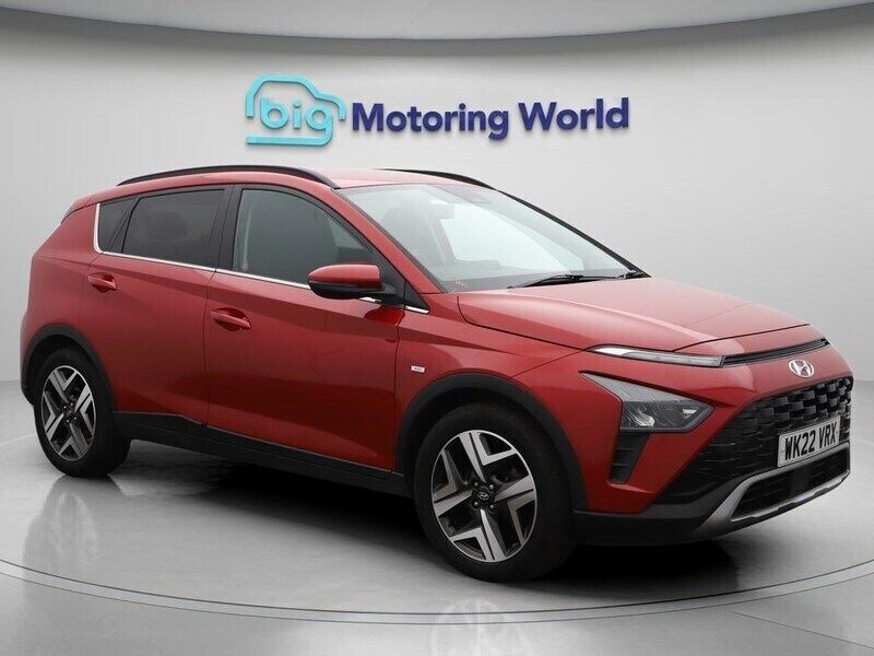 Red Used 2022 Hyundai Bayon Premium SUV | £14,000 (Fair price) - Image 1/4