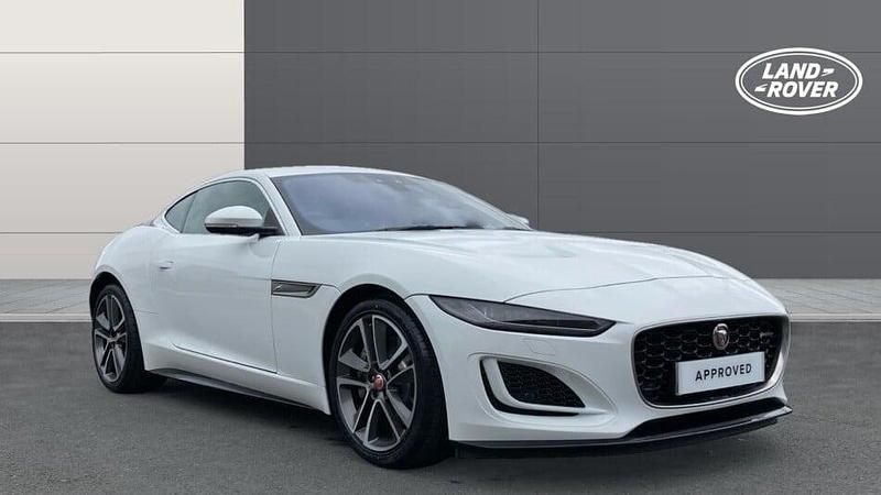 White Used 2021 Jaguar F-Type R-Dynamic Coupe | £36,174 (Fair price) - Image 1/3