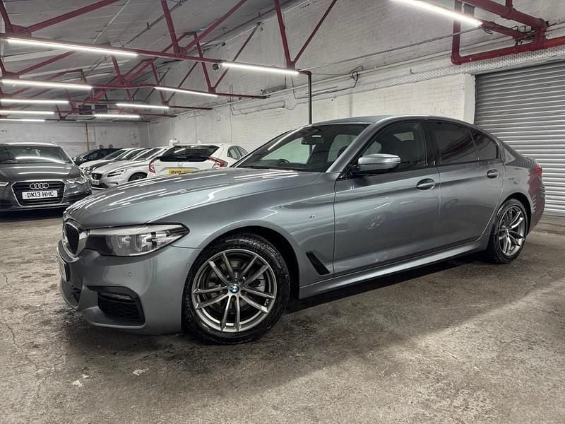 Blue Used 2019 BMW 520 M Sport Sedan | £14,750 (Good price) - Image 1/4