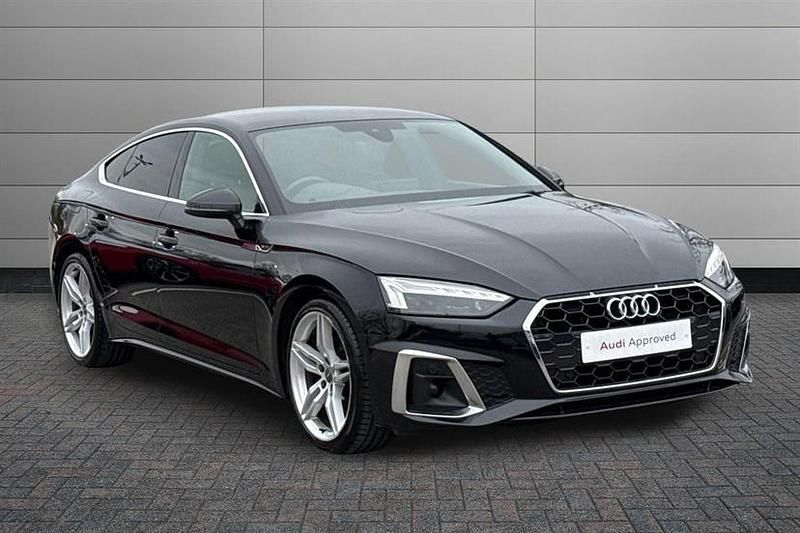 Used Audi A5 S-Line 163 HP (119 kW) 2022 Mythos black Coupe