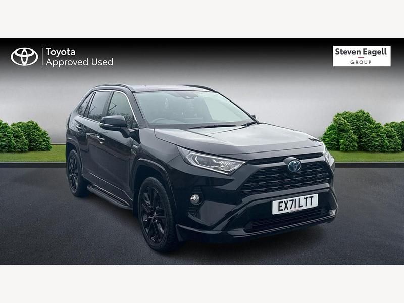 Black Used 2021 Toyota RAV4 Edition Estate | £27,117 (Fair price) - Image 1/3